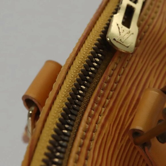 LOUIS VUITTON Epi Alma Hand Bag Yellow LV - Picture 8 of 15